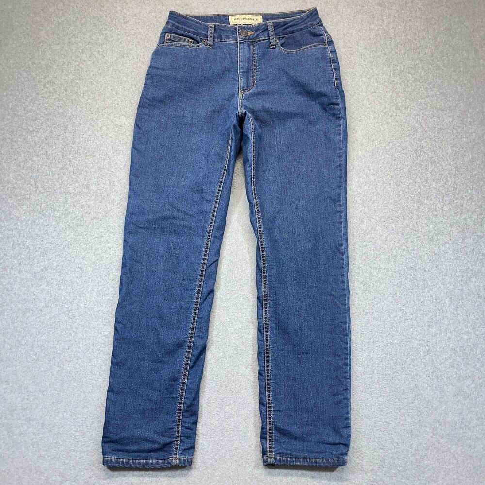 Bit & Bridle Lined Jeans Women’s 4 Blue Medium Wash Stretch
